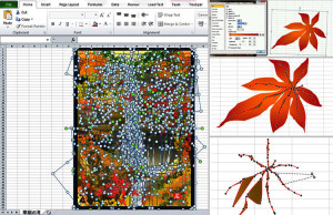 Tatsuo Horiuchi crea Pinturas magníficas usando Excel